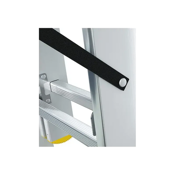 סולם אלומיניום מקצועי רב-שימושי – 3×6 שלבים DRABEST PRO | סולם ג', דו-צדדי ושחיל | תוצרת אירופה, תקן EN131