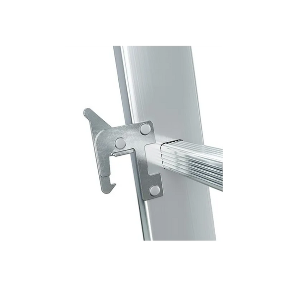 סולם אלומיניום מקצועי רב-שימושי – 3×12 שלבים DRABEST PRO | פרופיל מחוזק 82×25 מ"מ | תוצרת אירופה, תקן EN131