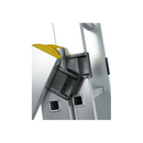 סולם אלומיניום מקצועי רב-שימושי – 3×11 שלבים DRABEST PRO | סולם ג', דו-צדדי ושחיל | תוצרת אירופה, תקן EN131-7