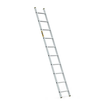 סולם אלומיניום יחיד נשען 10 שלבים DRABEST
