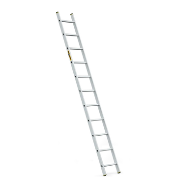 סולם אלומיניום יחיד נשען 11 שלבים DRABEST