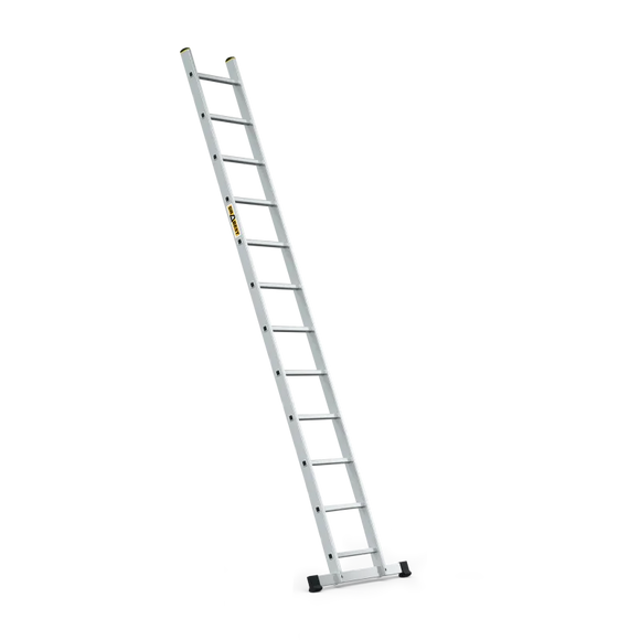 סולם אלומיניום יחיד נשען 12 שלבים DRABEST