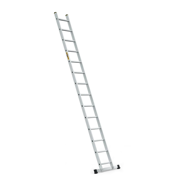 סולם אלומיניום יחיד נשען 14 שלבים DRABEST