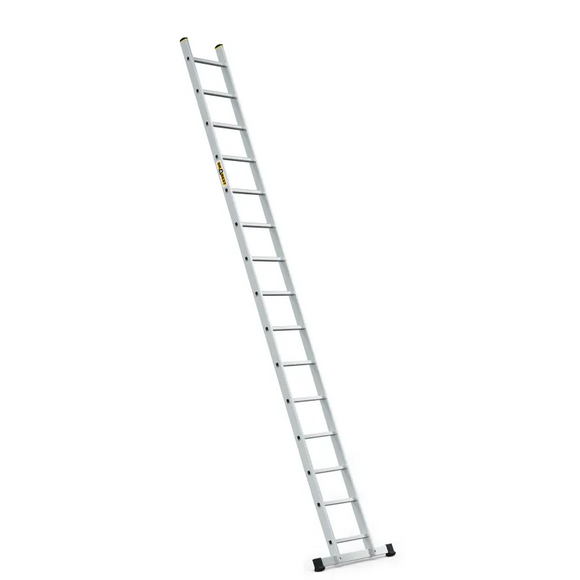 סולם אלומיניום יחיד נשען 15 שלבים DRABEST