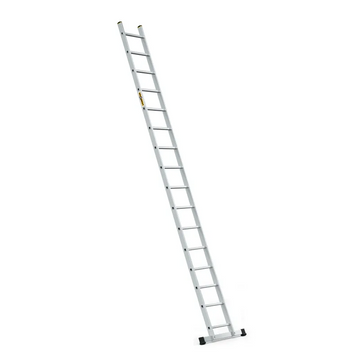 סולם אלומיניום יחיד נשען 16 שלבים DRABEST