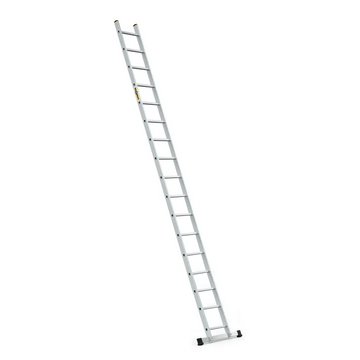 סולם אלומיניום יחיד נשען 17 שלבים DRABEST
