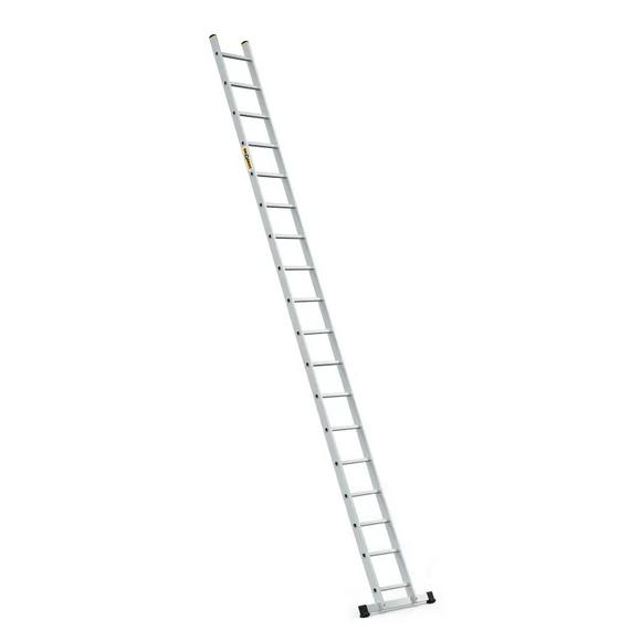 סולם אלומיניום יחיד נשען 18 שלבים DRABEST