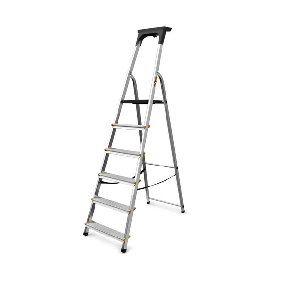 סולם אלומיניום 6 שלבים DRABEST