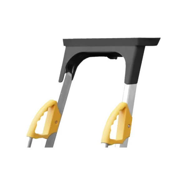 סולם אלומיניום 5 שלבים עם מאחז יד