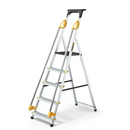 סולם אלומיניום 5 שלבים עם מאחז יד-2