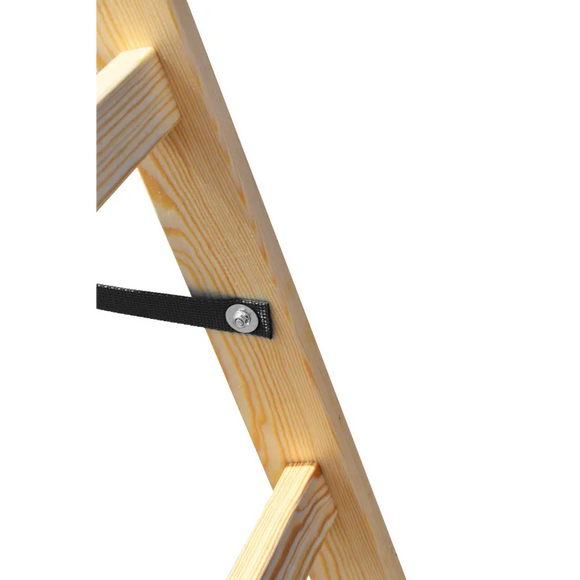 סולם עץ דו צדדי 7 שלבים DRABEST