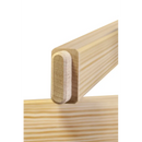 סולם עץ דו צדדי 6 שלבים DRABEST-4