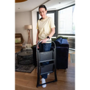 סולם פלדה דו-שלבי HOME – DRABEST | נשיאה עד 150 ק"ג-3