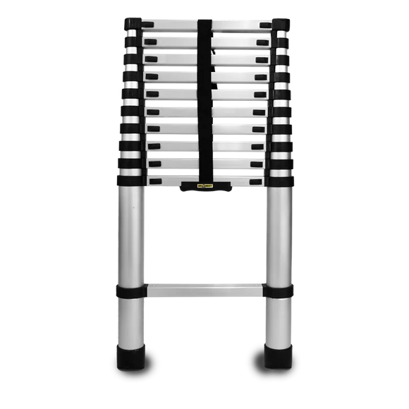סולם אלומיניום טלסקופי 11 שלבים 3.2 מ'