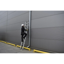 סולם אלומיניום טלסקופי 11 שלבים 3.2 מ'-9