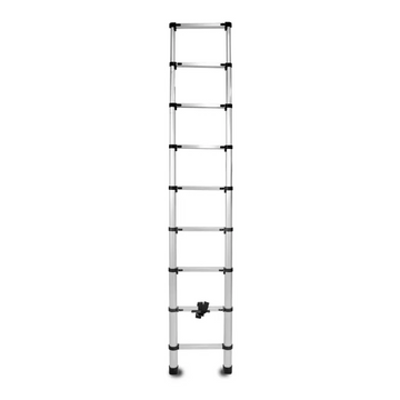 סולם אלומיניום טלסקופי 9 שלבים 2.6 מ' - 0