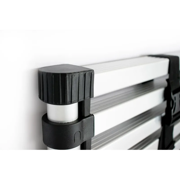 סולם אלומיניום טלסקופי 11 שלבים 3.2 מ'