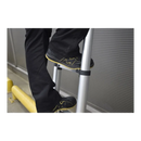 סולם אלומיניום טלסקופי 9 שלבים 2.6 מ'-11