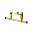 סולם טלסקופי MAX אלומיניום, 11 שלבים 3.2 מ', תומך עד 150 ק"ג, פרימיום עם מנגנון סגירה בטוחה-3