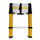 סולם טלסקופי MAX אלומיניום, 9 שלבים 2.6 מ', תומך עד 150 ק"ג, פרימיום עם מנגנון סגירה בטוחה-1