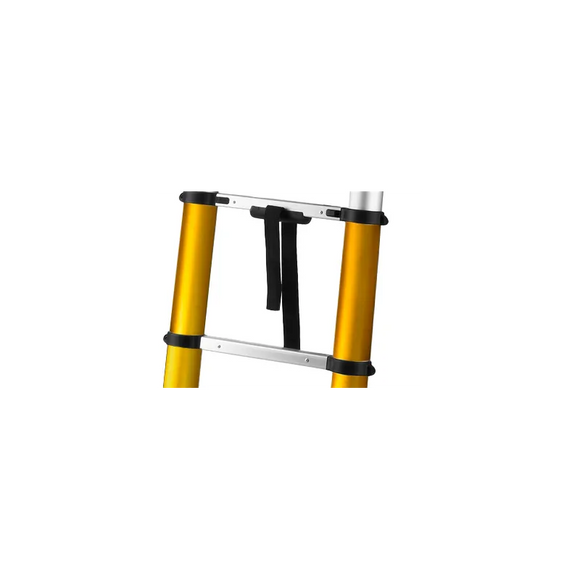 סולם טלסקופי MAX אלומיניום, 11 שלבים 3.2 מ', תומך עד 150 ק"ג, פרימיום עם מנגנון סגירה בטוחה