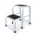 סולם / שרפרף ביתי מפלדה – 2 מדרגות, 150 ק"ג-1