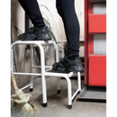 סולם / שרפרף ביתי מפלדה – 2 מדרגות, 150 ק"ג-5