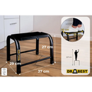 שרפרף / סולם מדרגה 1 לבית – פלדה שחורה, עד 150 ק"ג-2