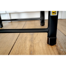 שרפרף / סולם מדרגה 1 לבית – פלדה שחורה, עד 150 ק"ג-3