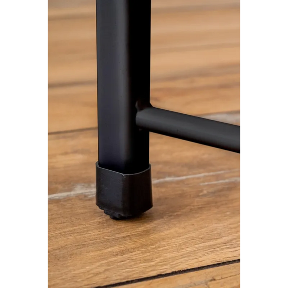 שרפרף / סולם מדרגה 1 לבית – פלדה שחורה, עד 150 ק"ג