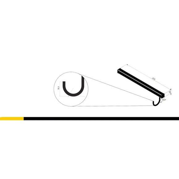 אונקל מתכת לסולמות אלומיניום מקצועיים