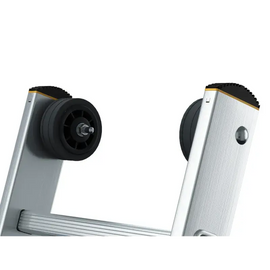 סט גלגלים לסולמות אלומיניום נשענים Drabest