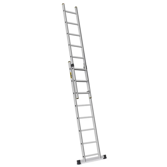 פיגום סולמות רב-שימושי 2×8 שלבים – פיגום, סולם A וסולם נשען במוצר אחד | גובה עבודה עד כ־2.97 מ׳