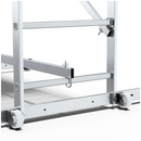 HECTOR Basic – פיגום אלומיניום רב-שימושי 3 ב-1 | גובה מדרך: כ־2.00 מ׳ | גובה עבודה: עד 4.00 מ׳ (כולל אדם)-4