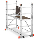 פיגום סולמות חצי מקצועי גובה עבודה 3.9 מ-10