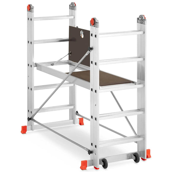 פיגום סולמות חצי מקצועי גובה עבודה 3.9 מ