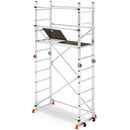 פיגום סולמות חצי מקצועי גובה עבודה 3.9 מ-1