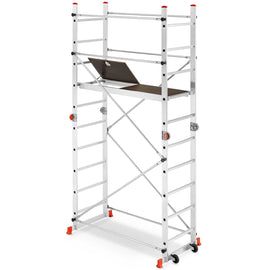 פיגום סולמות חצי מקצועי גובה עבודה 3.9 מ