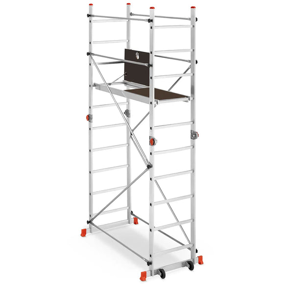 פיגום סולמות חצי מקצועי גובה עבודה 3.9 מ