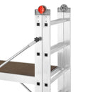 פיגום סולמות חצי מקצועי גובה עבודה 3.9 מ-11