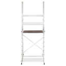 פיגום סולמות חצי מקצועי 3 ב -1 | רב שימושי לעבודה בטוחה בגובה עד 4 מ Drabest