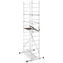 פיגום סולמות חצי מקצועי 3 ב -1 | רב שימושי לעבודה בטוחה בגובה עד 4 מ Drabest