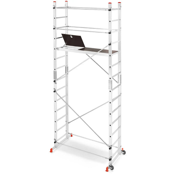 פיגום סולמות מודולרי חצי מקצועי גובה עבודה 4.7 מ