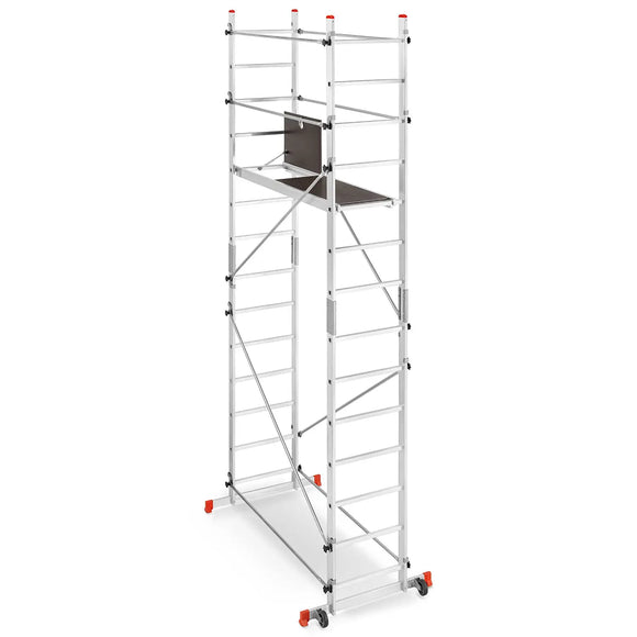 פיגום סולמות מודולרי חצי מקצועי גובה עבודה 4.7 מ