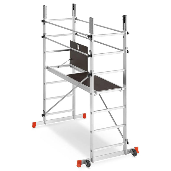 פיגום סולמות מודולרי חצי מקצועי גובה עבודה 4.7 מ