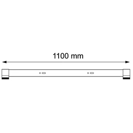 מייצב אלומיניום לסולם רב־תכליתי – 1100 מ״מ (סט) - 0