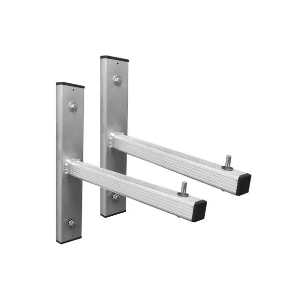 מחזיק קיר אוניברסלי לאחסון סולמות – מתאים לכל סוגי הסולמות Drabest